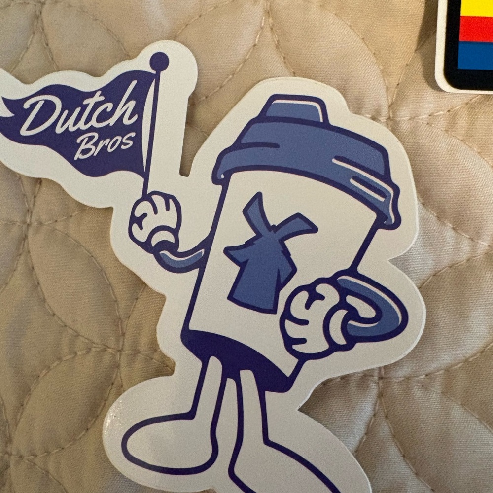 Dutch Bros lot of 9 stickers - Picture 8 of 9